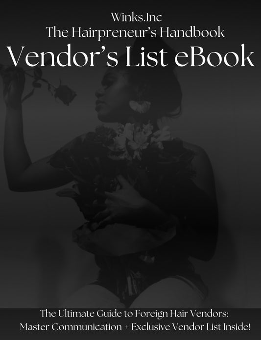 The Hairpreneur’s Handbook: Vendor List ebook