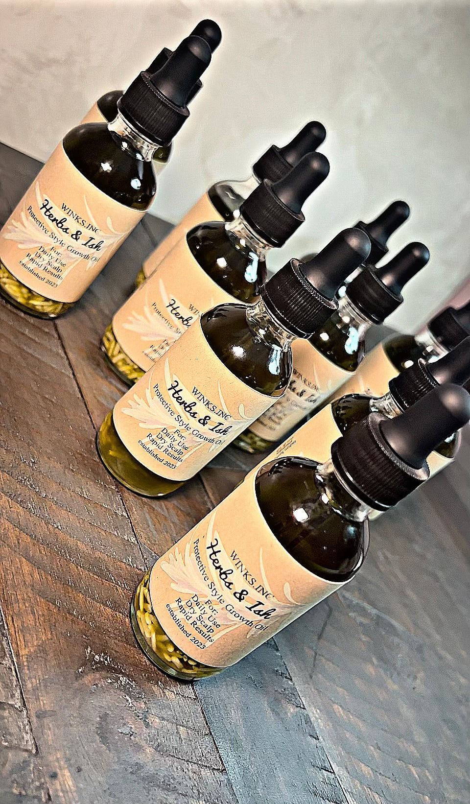 Herbs & Ish Protective Style Growth Oil